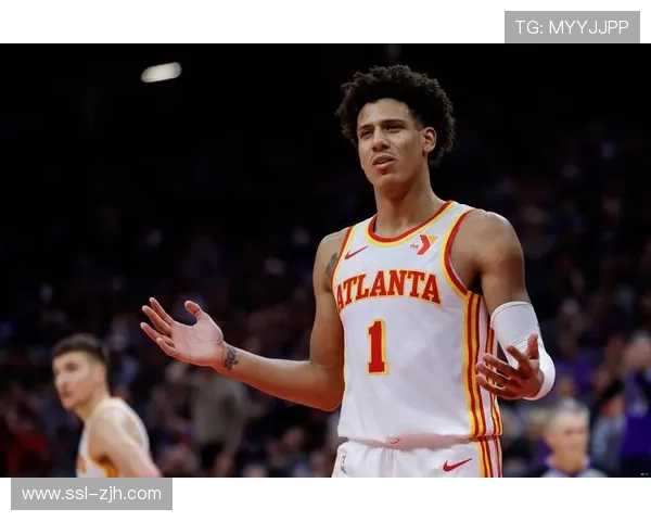 老鹰三分雨倾盆，杰伦-约翰逊率队射落绿军