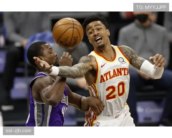 特写：关键时刻，国王队福克斯利用一次不减速的变向跑动甩开防守完成上篮